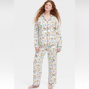 Roller rabbit x target women’s roadtrip long sleeves and pants pajamas set